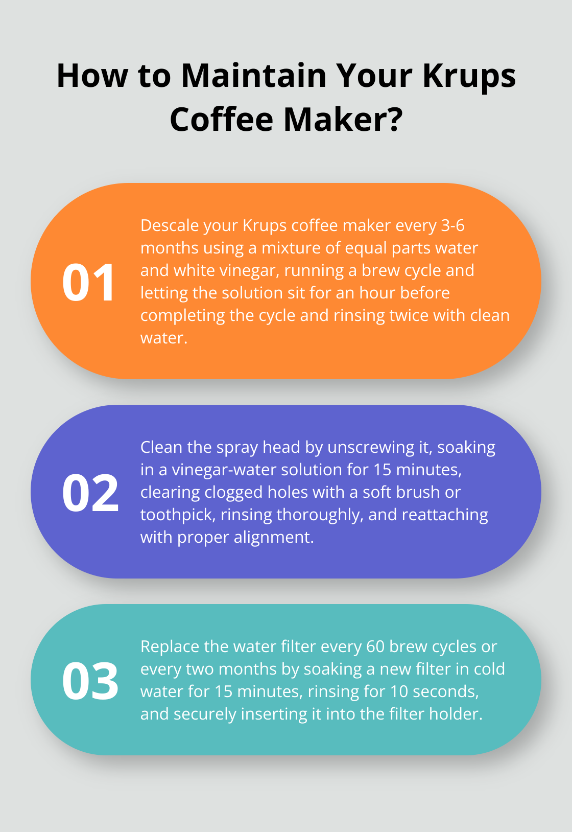 Fact - How to Maintain Your Krups Coffee Maker?